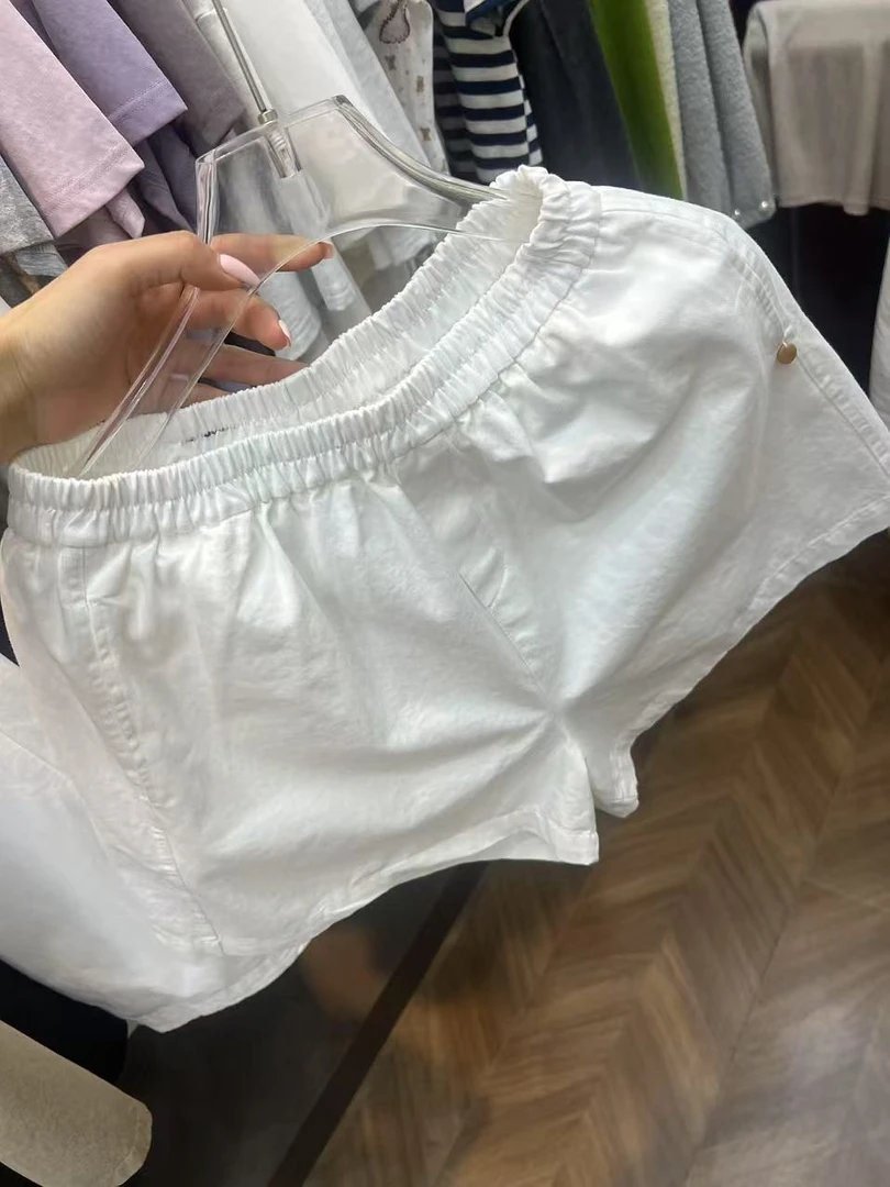 蛋家简约百搭纯色短裤PIN