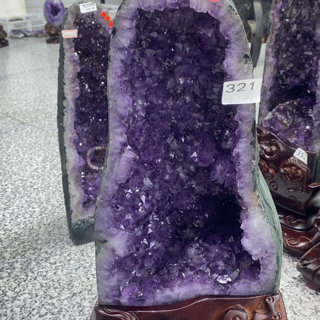 未镶嵌珠宝半成品紫晶321