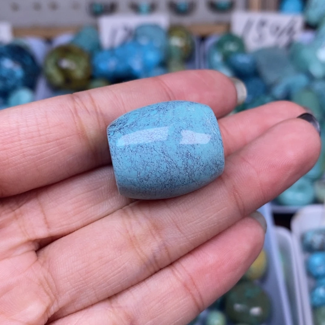 绿松石未镶嵌挂件