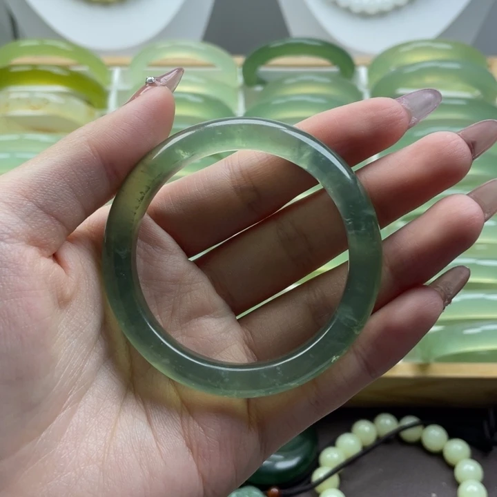 蛇纹石玉合金手镯