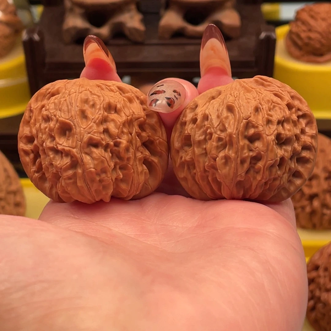 吊坠文玩核桃40磨盘