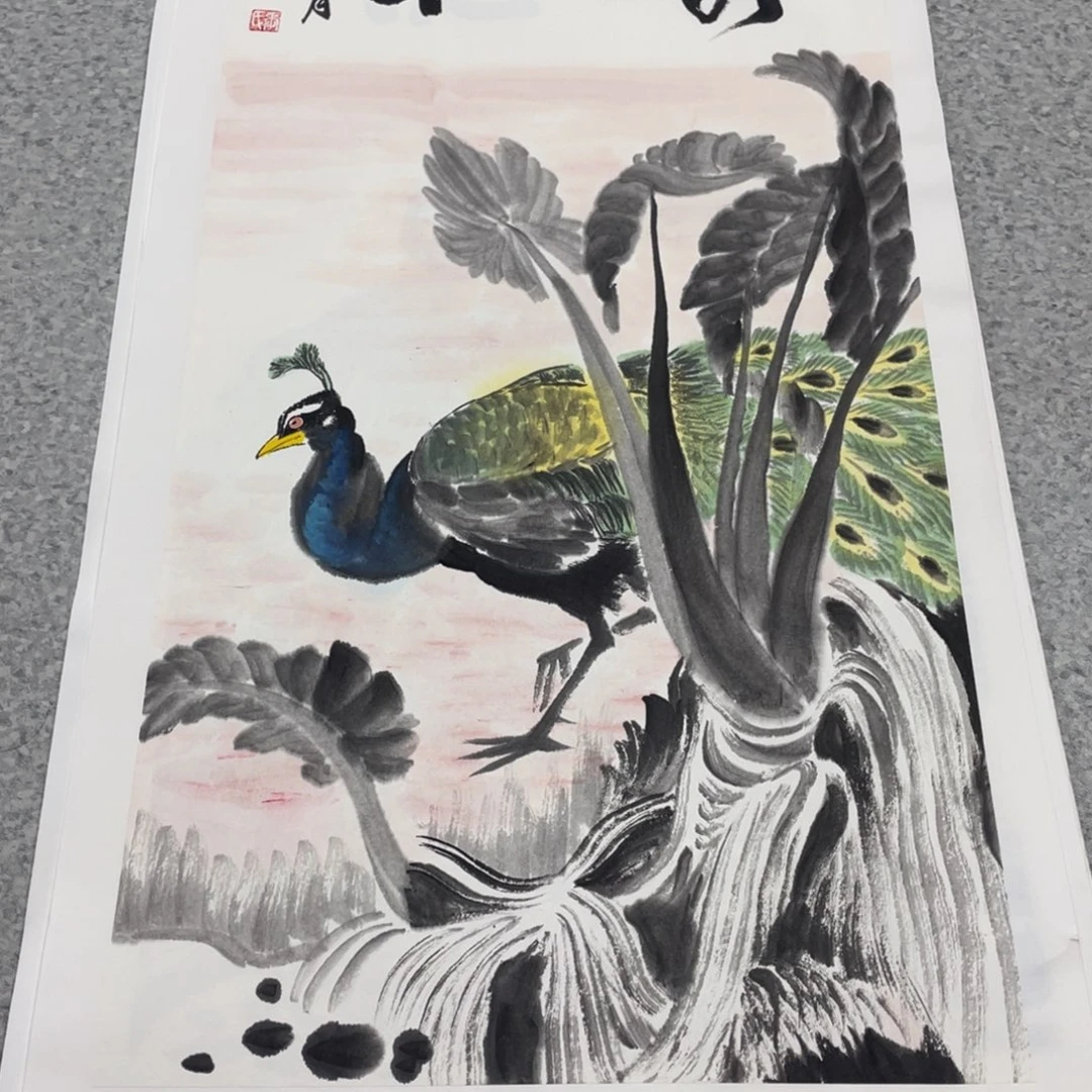 国画2平尺国画作品
