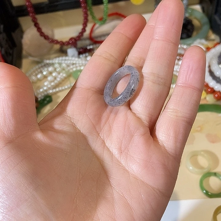 和田玉（糖玉）未镶嵌戒指16.8