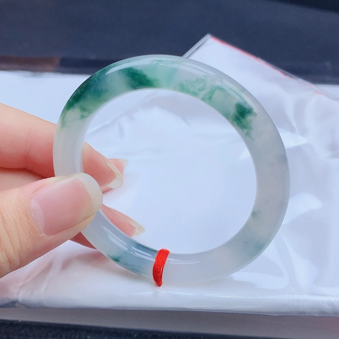 翡翠未镶嵌手镯天然缅甸翡翠A货手镯