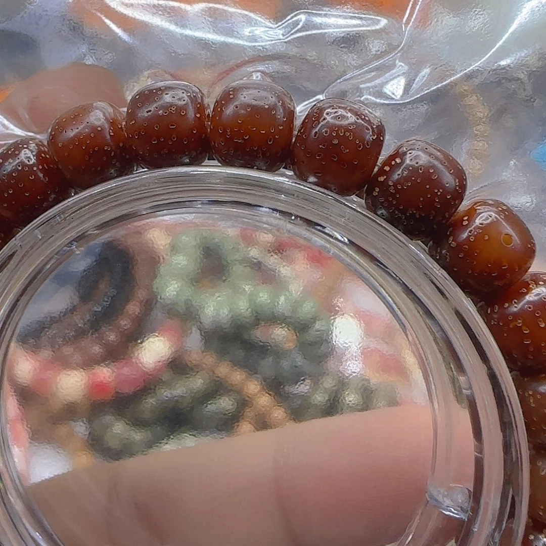手串星月菩提184尽头粉冰星月98单圈