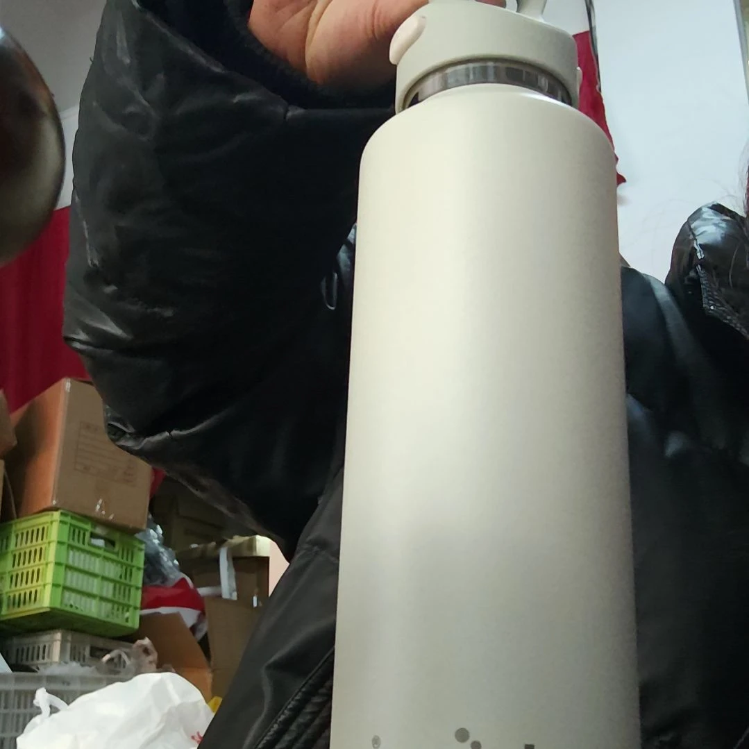 316L不锈钢两指开盖保温杯