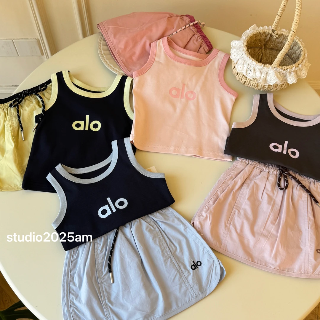 【彩虹家】2025夏款辣妹背心短裙裤套装-88366