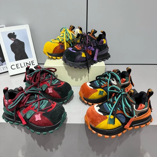 2025年秋季阿甘鞋新款百搭运动休闲鞋女韩版增高休闲鞋女鞋