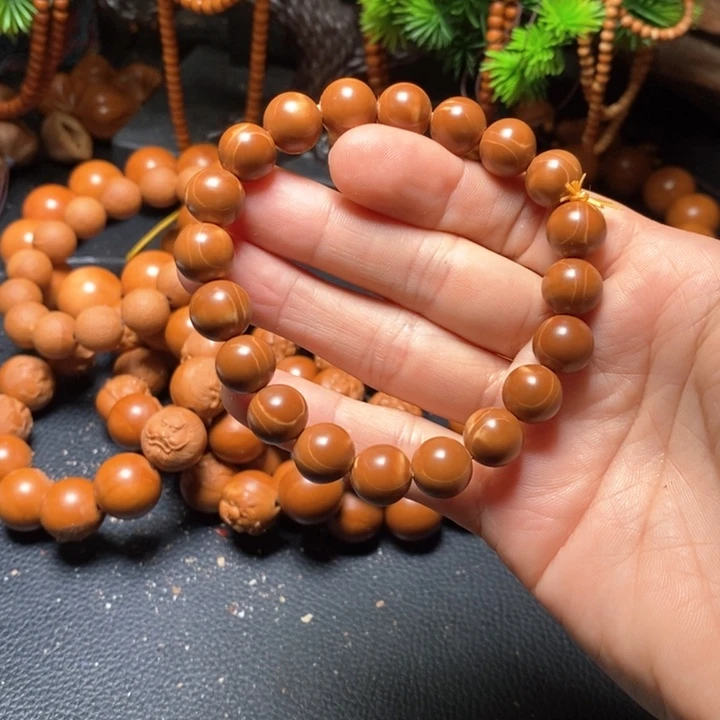 橄榄核手串杨*1.1红料福利