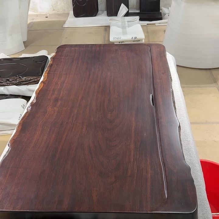 风车木（黑檀木）非洲黑檀实木茶盘