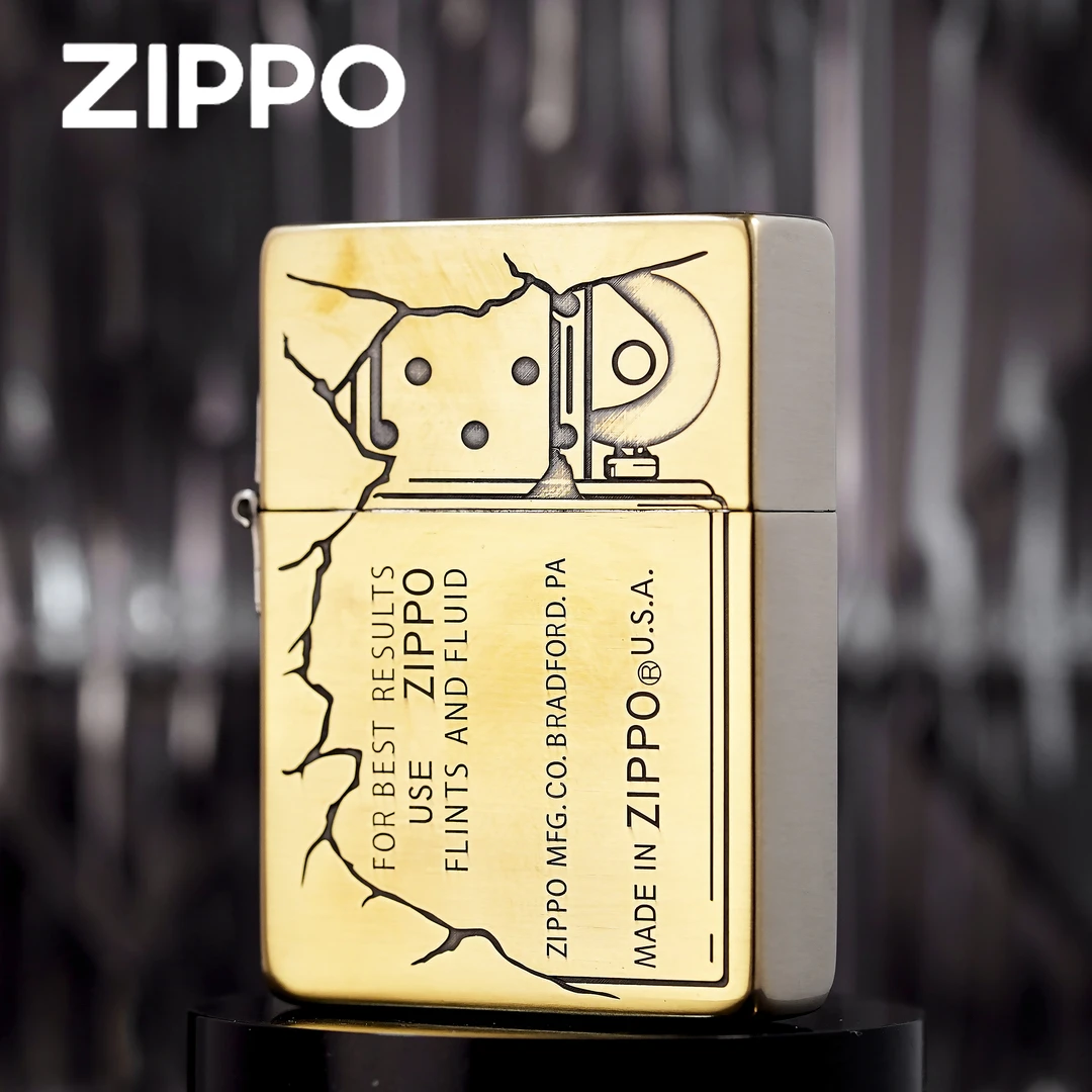 ZIPPO打火机正品黄铜1935内胆结构图/送礼收藏（小明）DYJ1