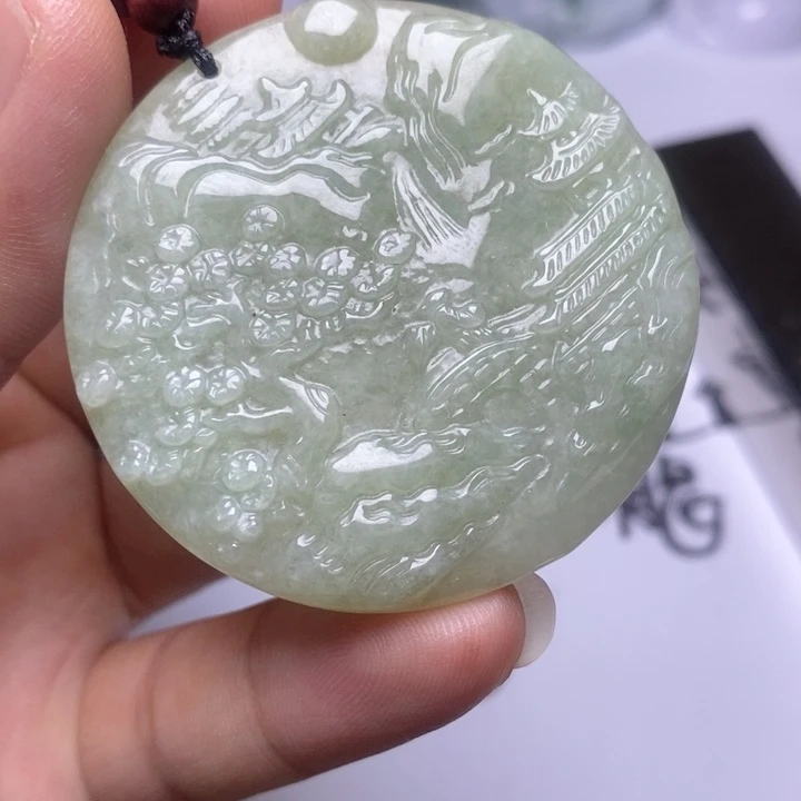 颈饰未镶嵌翡翠翡翠