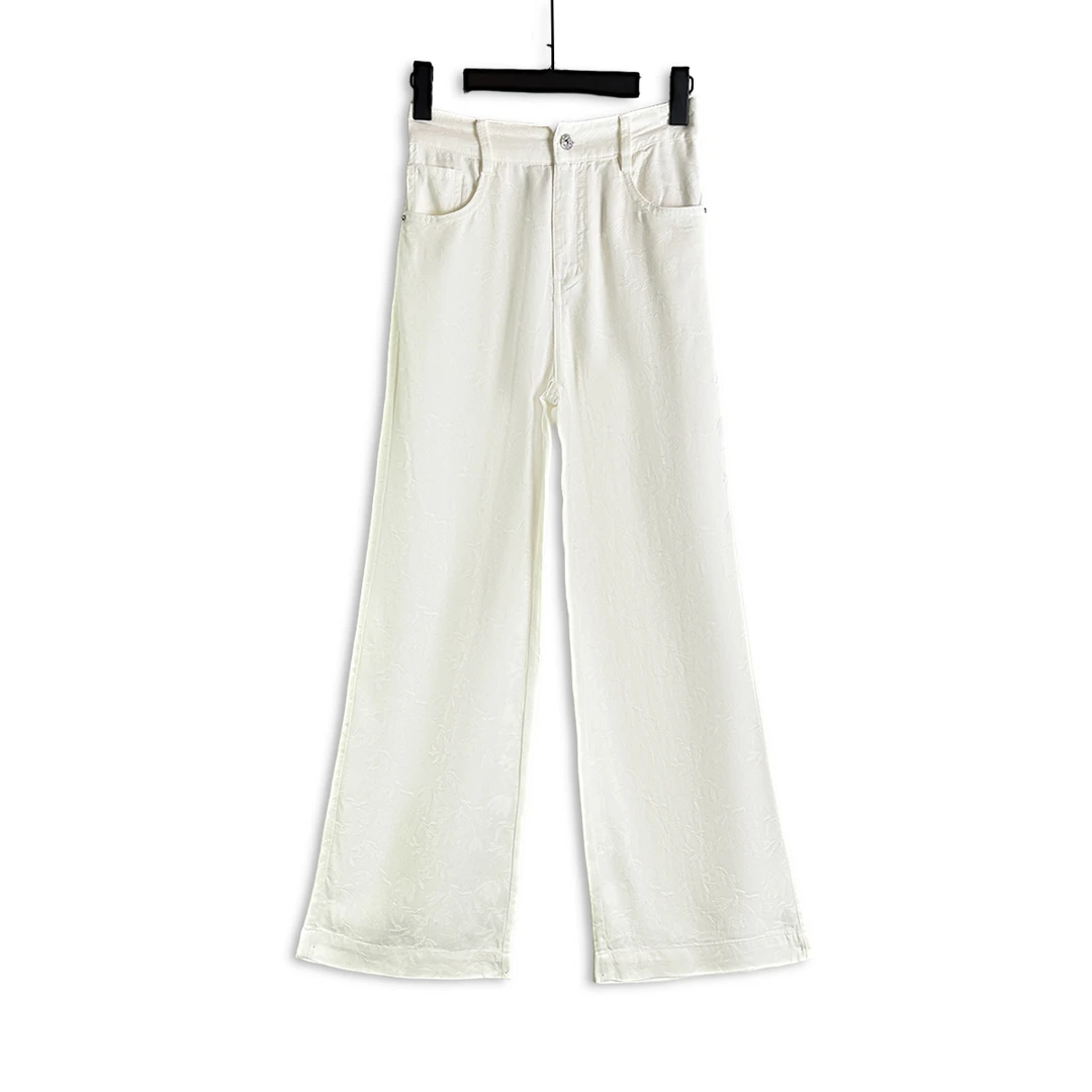 【CENFUN】*气质时尚百搭女士休闲裤子白色显瘦D02246