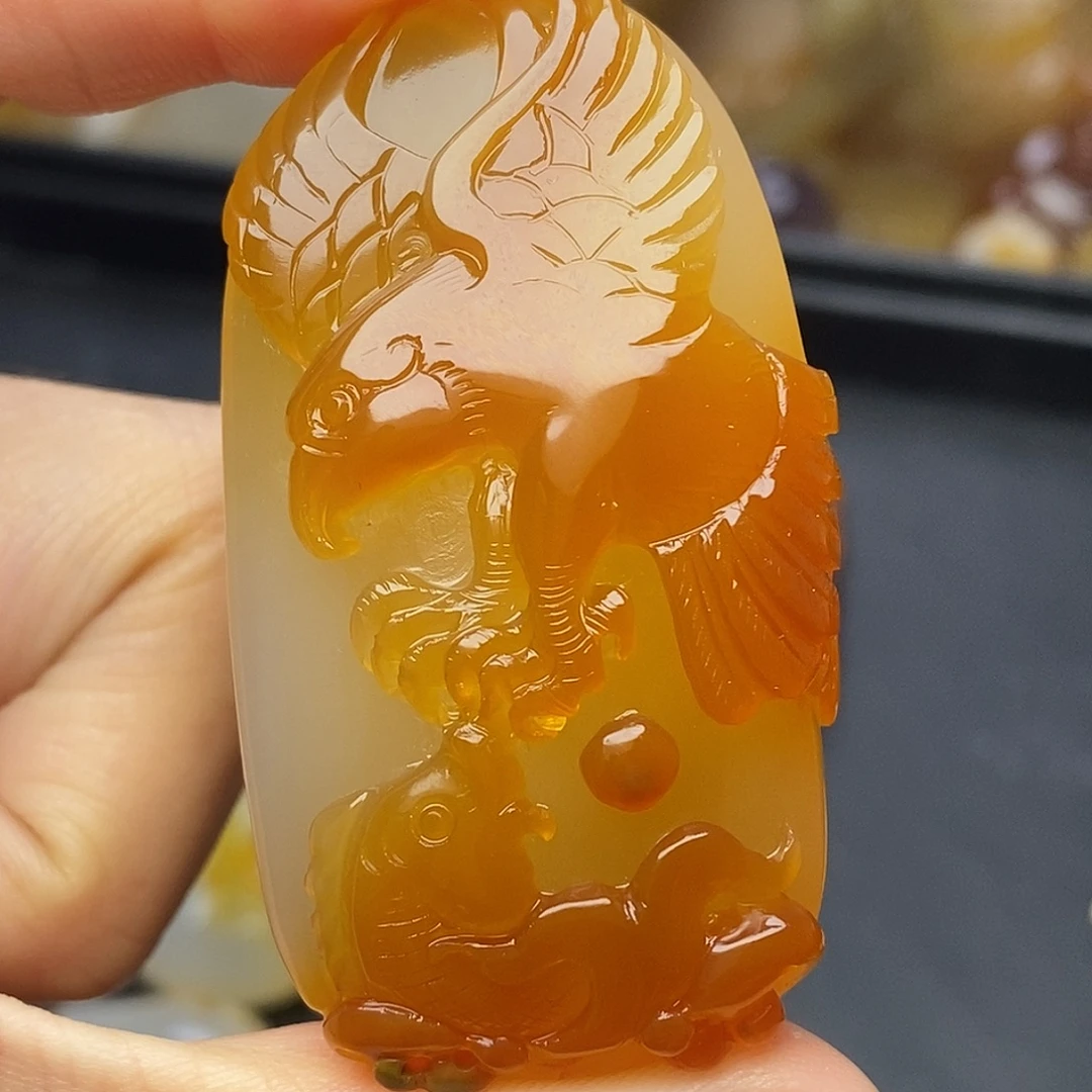 玛瑙/玉髓未镶嵌挂件