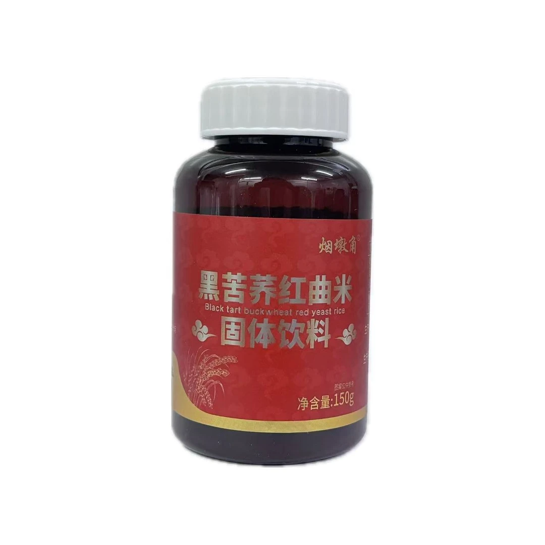 烟墩角自然发酵黑苦荞红曲米固体饮料150g/瓶