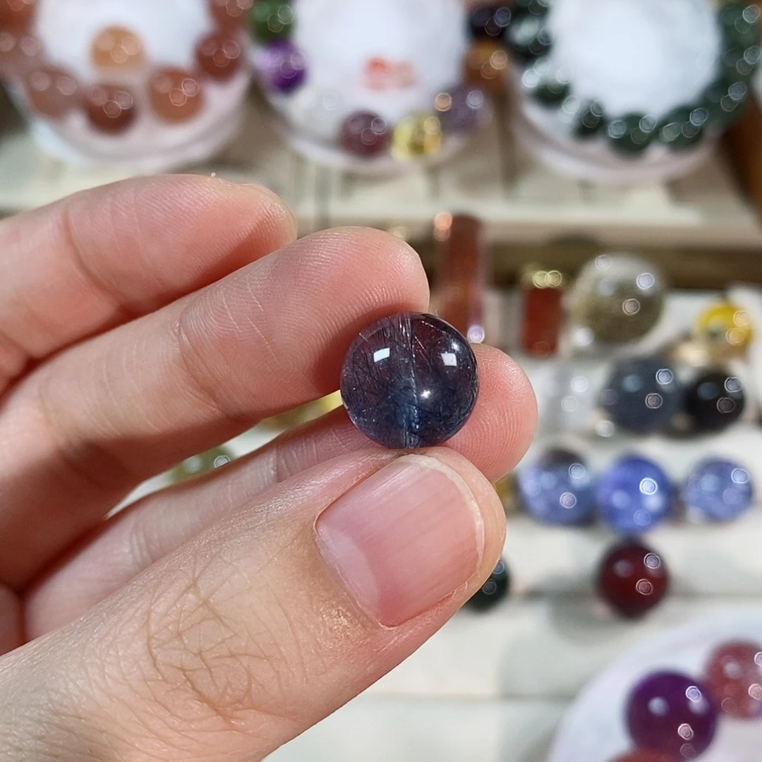 温***夏未镶嵌珠宝半成品水晶兔毛单珠