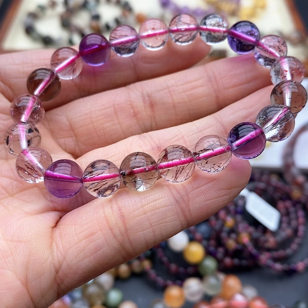 水晶手链未镶嵌超七