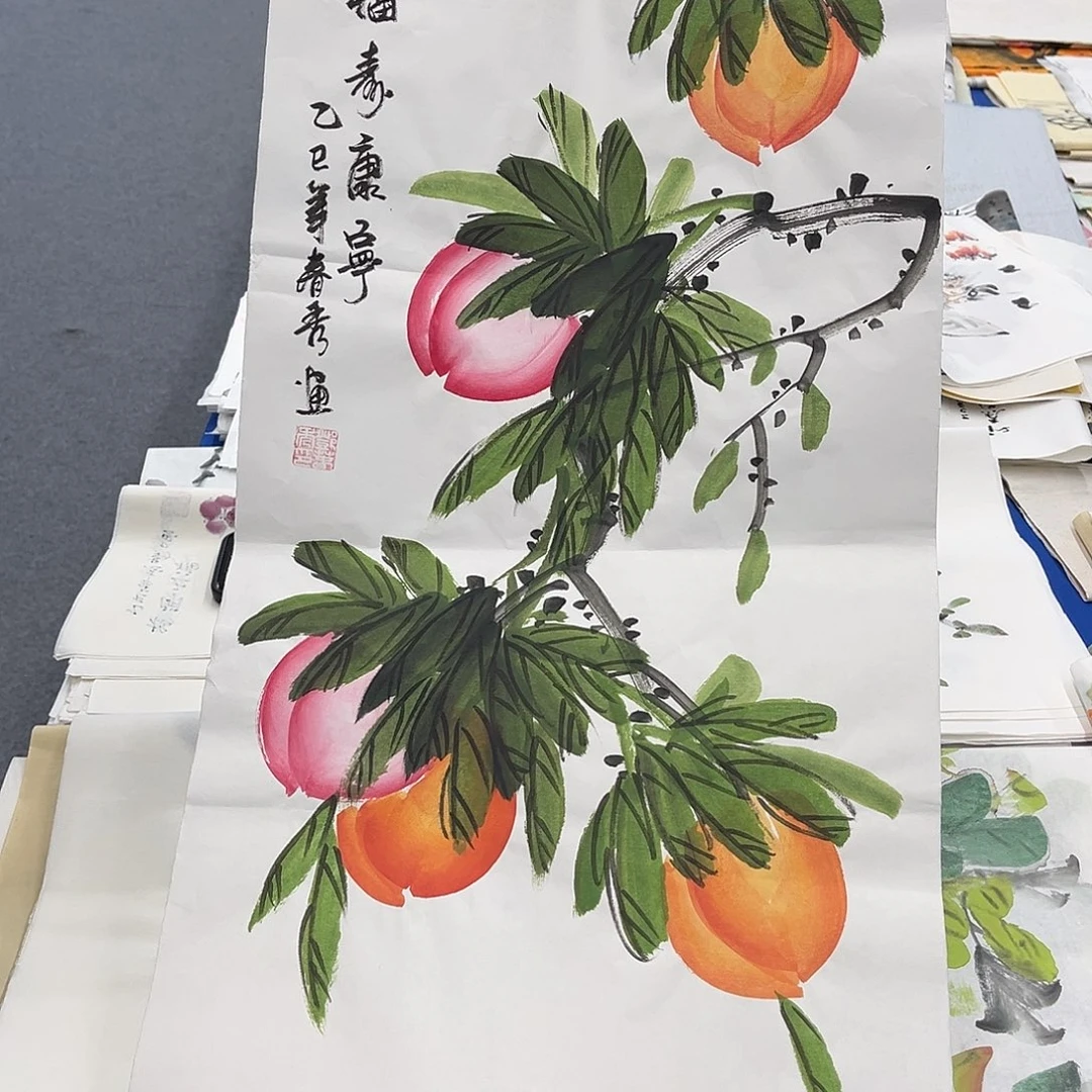 国画纯手绘作品欣赏