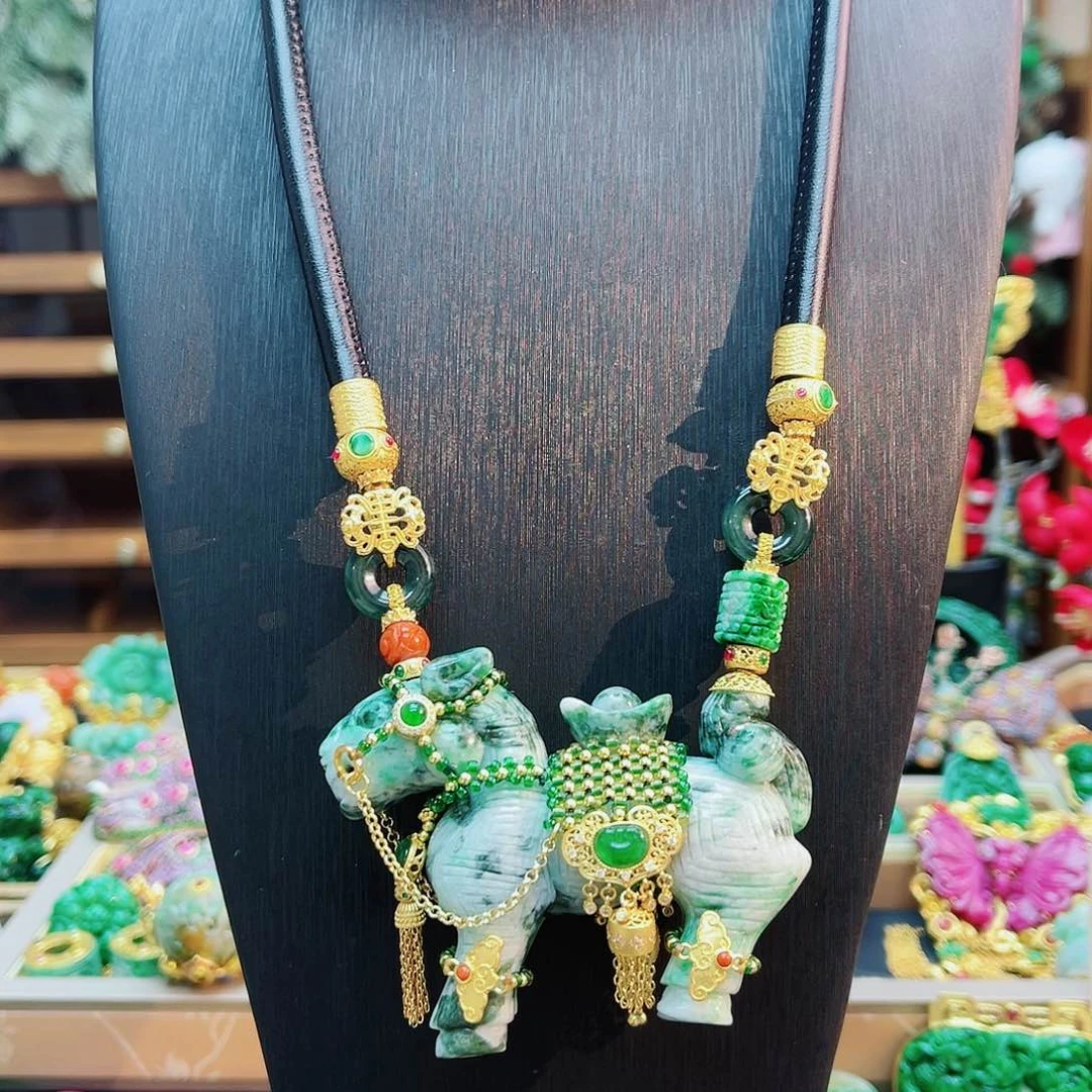 颈饰合金翡翠48小时鉴赏期