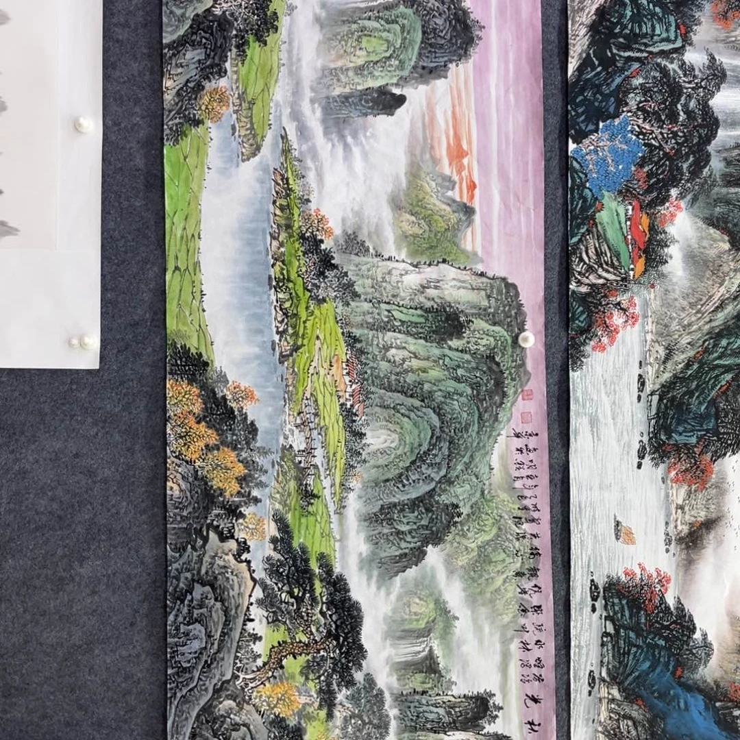 明锐老师精品小六尺画心