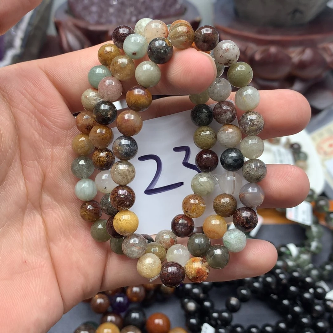 水晶手链未镶嵌多样性发一