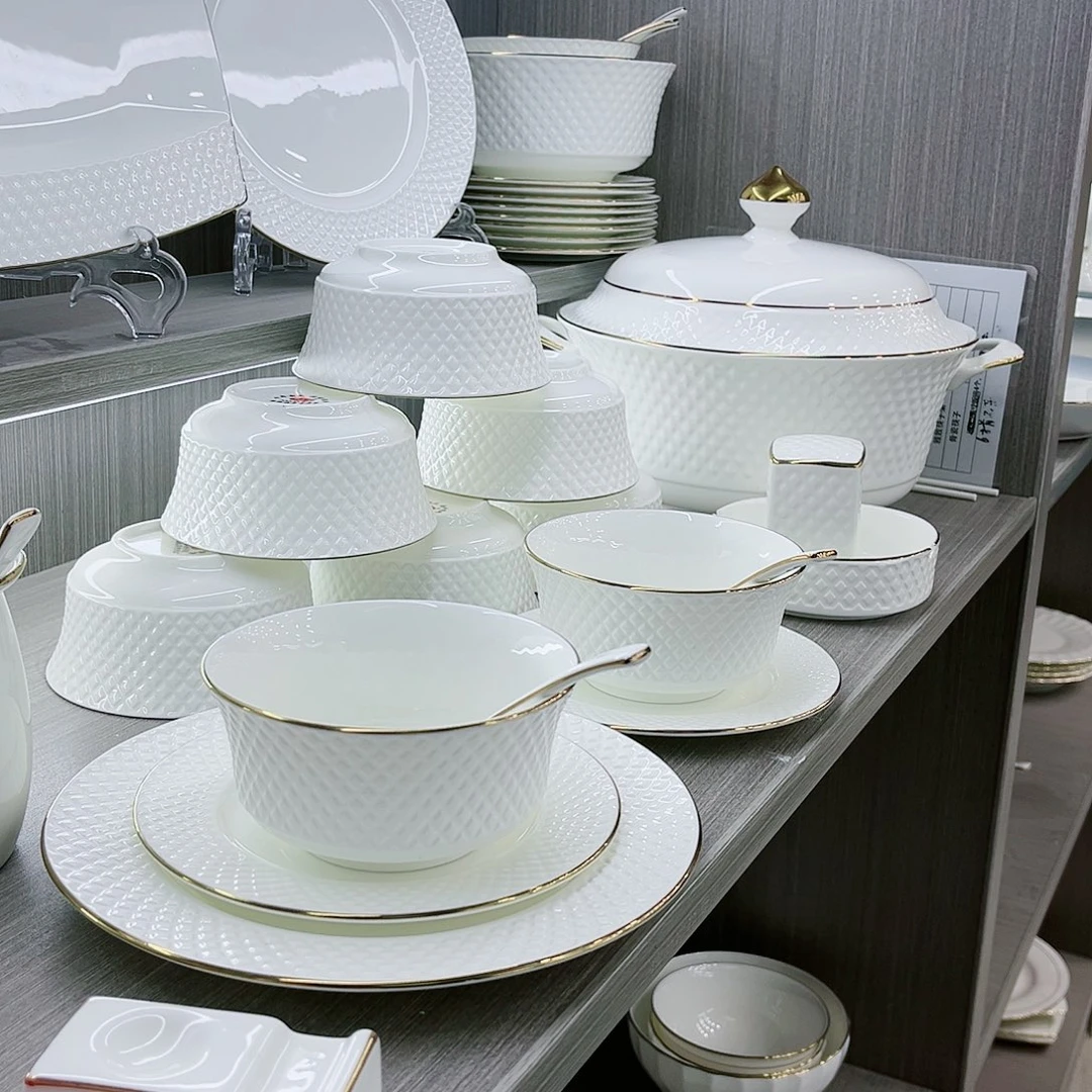 瓷潇景德镇钻雅陶瓷餐具
