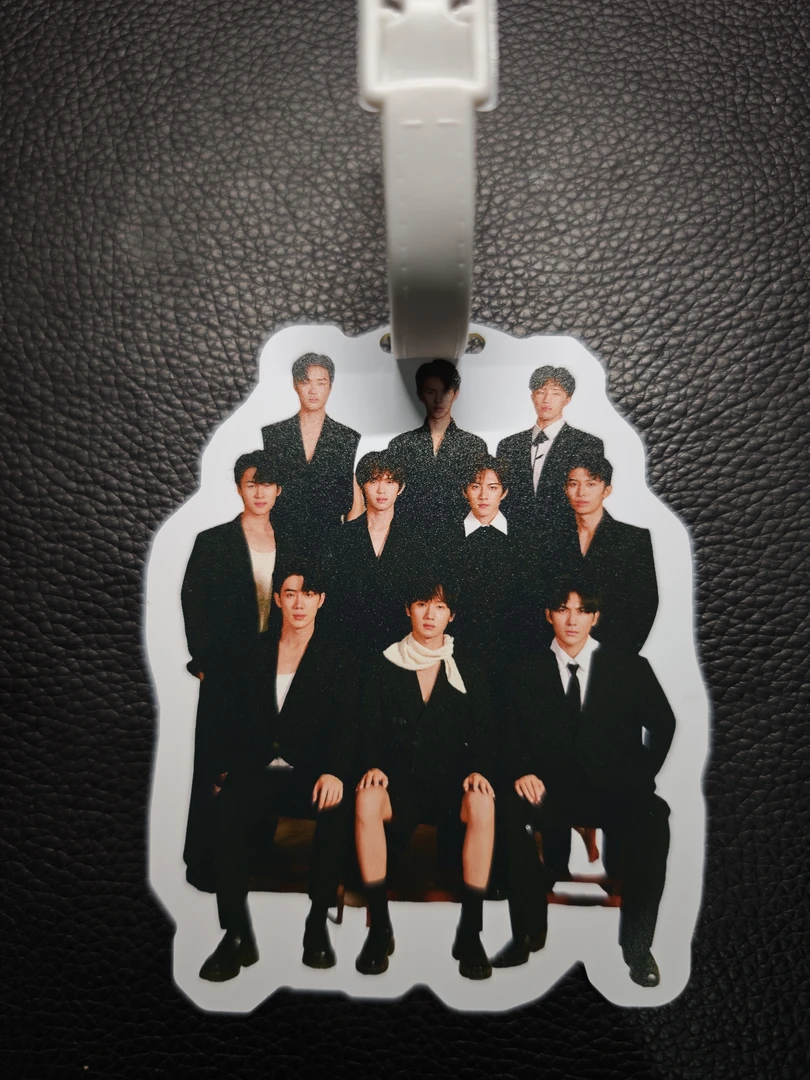 种地男模十个勤天nfc音乐墙非亚克力更美观耐用材质行李牌