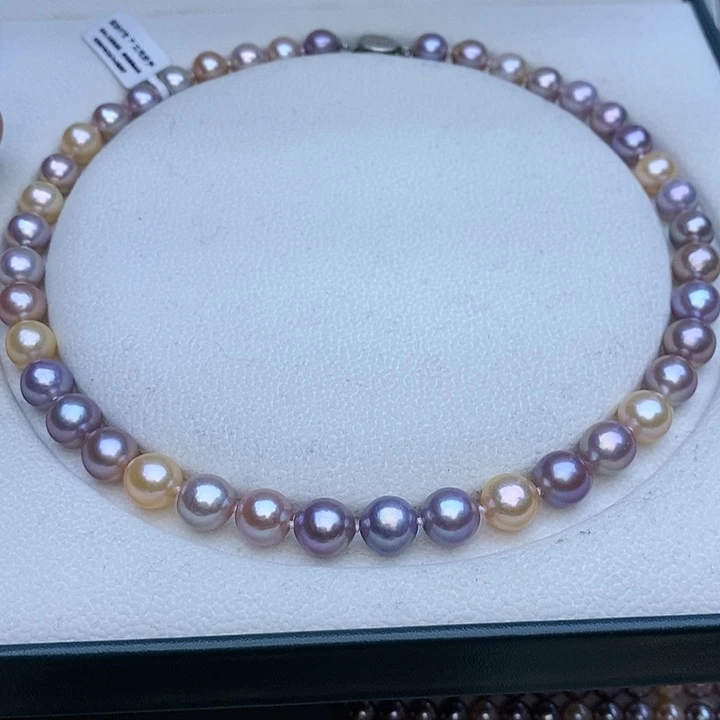 淡水珍珠项链未镶嵌9-10