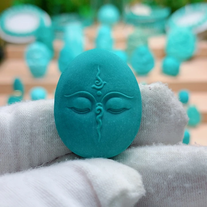 绿松石未镶嵌配饰