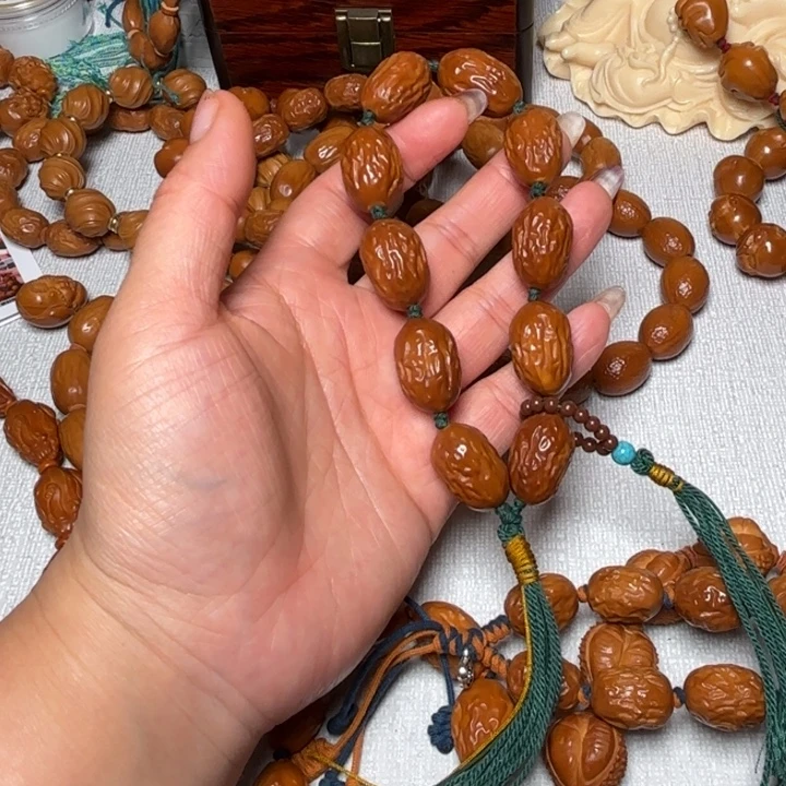 陈****手串/手链橄榄核大枣➕奶枣