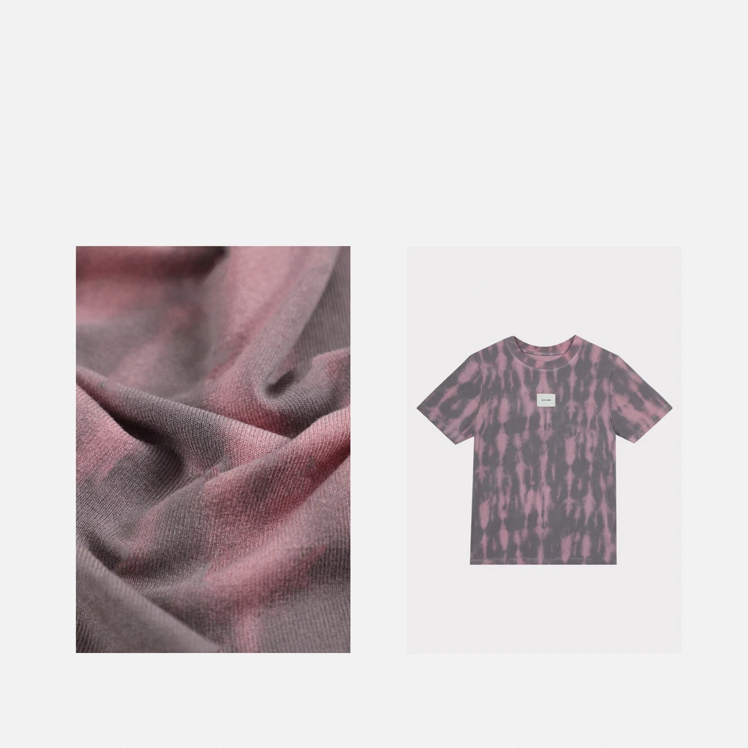 安安推荐【莫扎特】重工扎染满幅泼墨设计短袖TXS51119179S