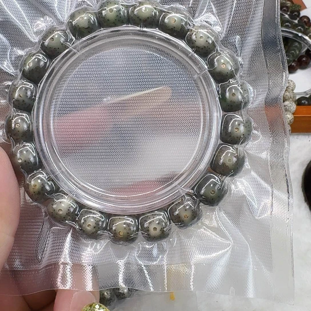 星月菩提手串11高端黑冰爆透11 10