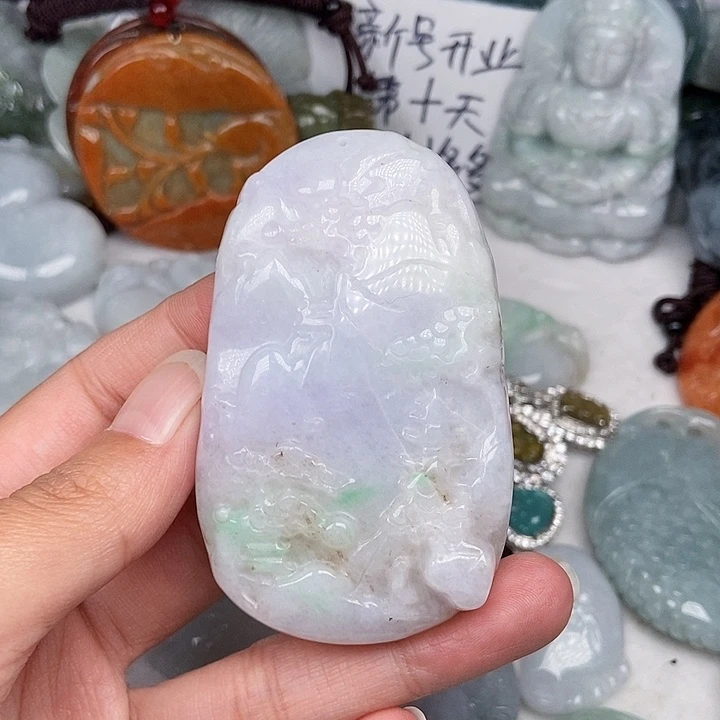 颈饰未镶嵌翡翠翡翠