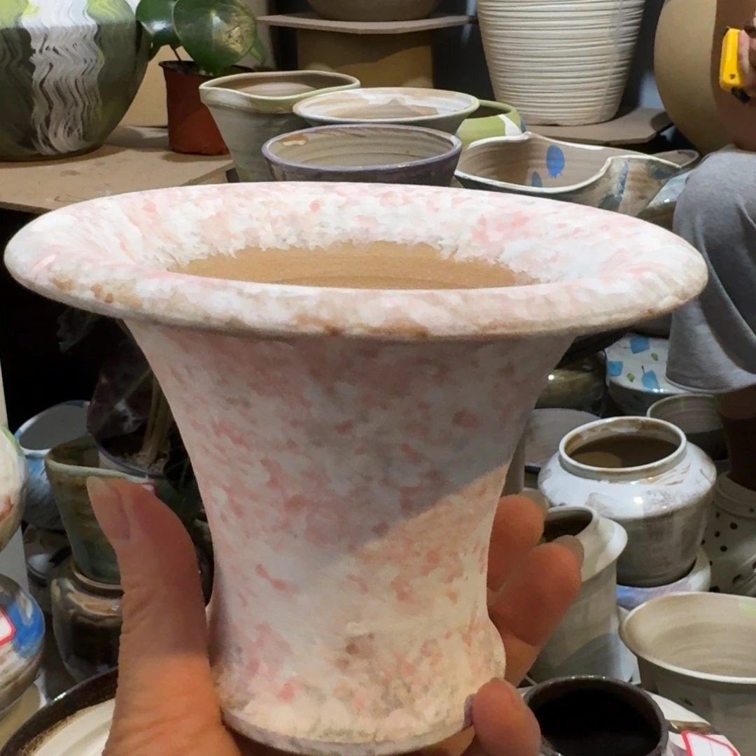 景德镇手工陶瓷花盆