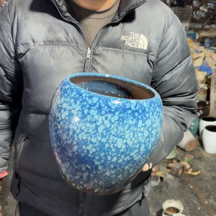 红陶口径 高度 花盆23 20