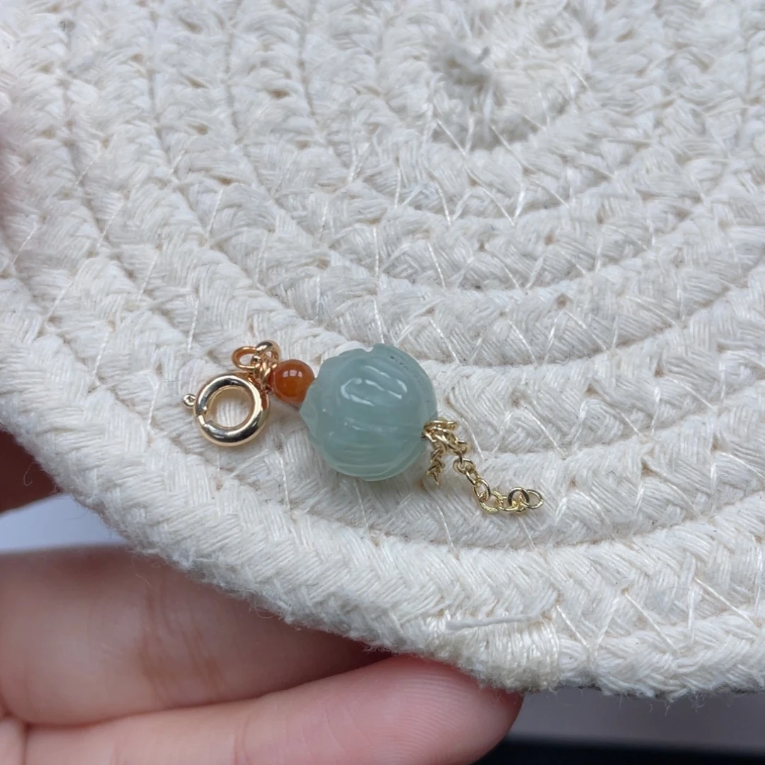 翡翠未镶嵌颈饰天然A货缅甸翡翠