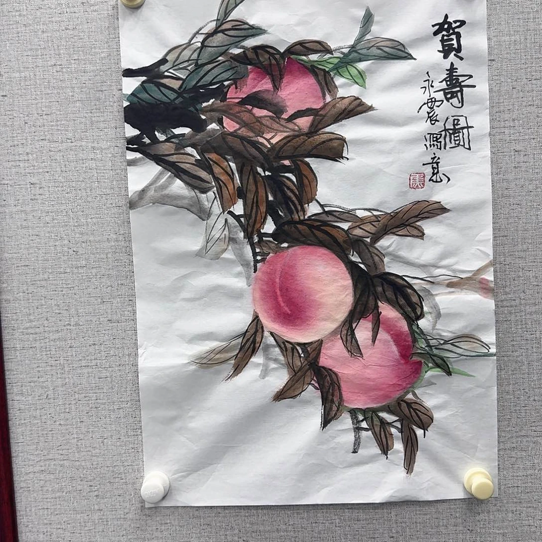 国画国画亲笔手绘