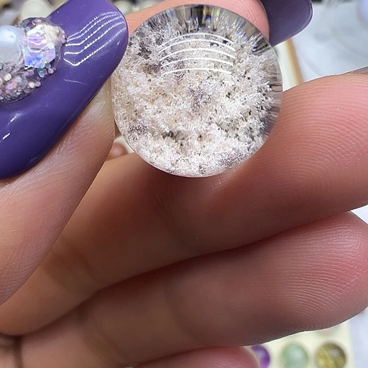 未镶嵌紫晶珠宝半成品