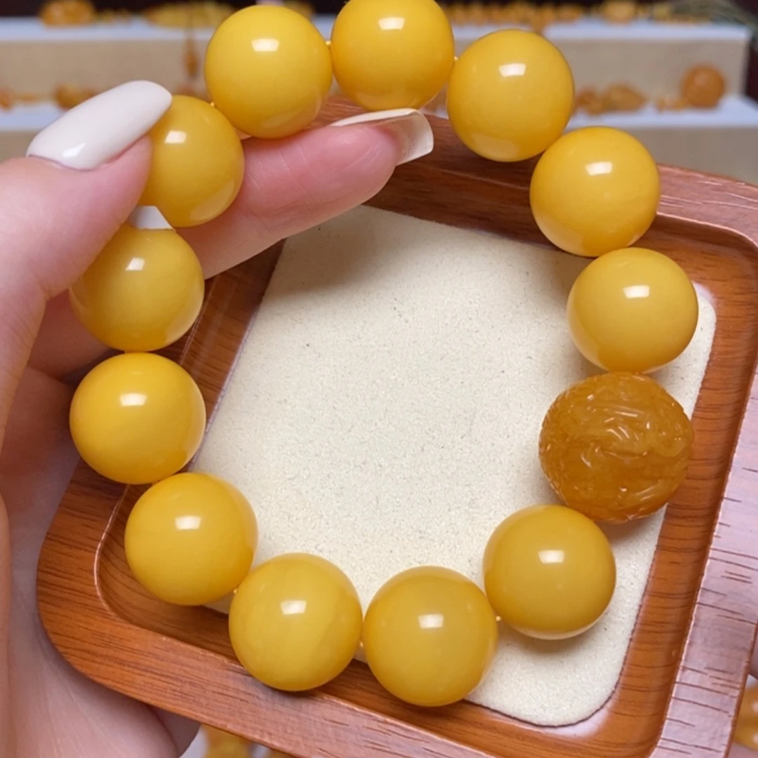 【闪购商品】未镶嵌颈饰蜜蜡手串