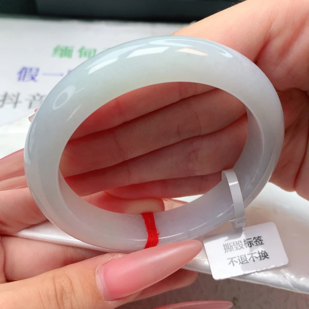 未镶嵌手镯翡翠正圈58