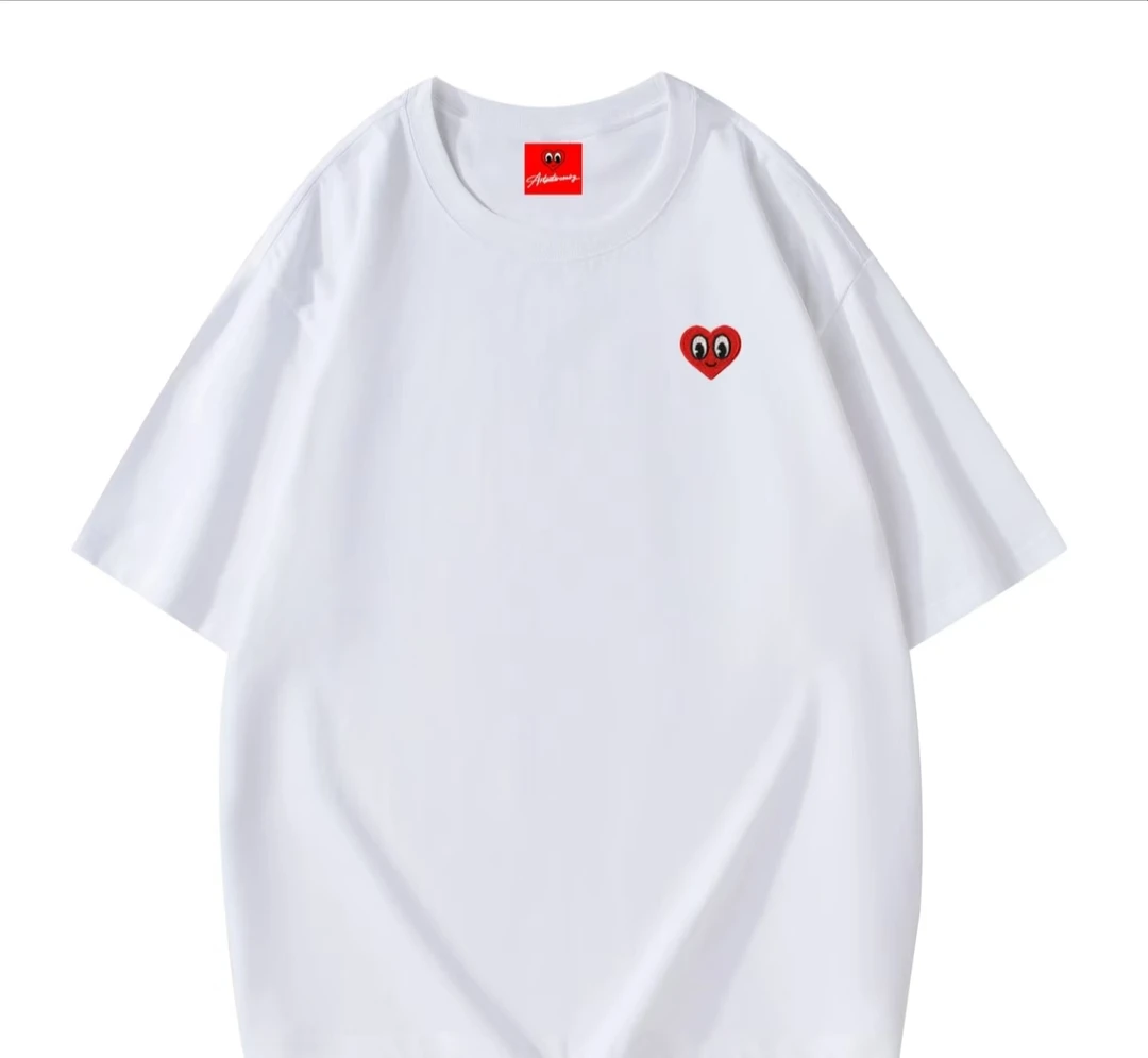 桃心休闲百搭短袖