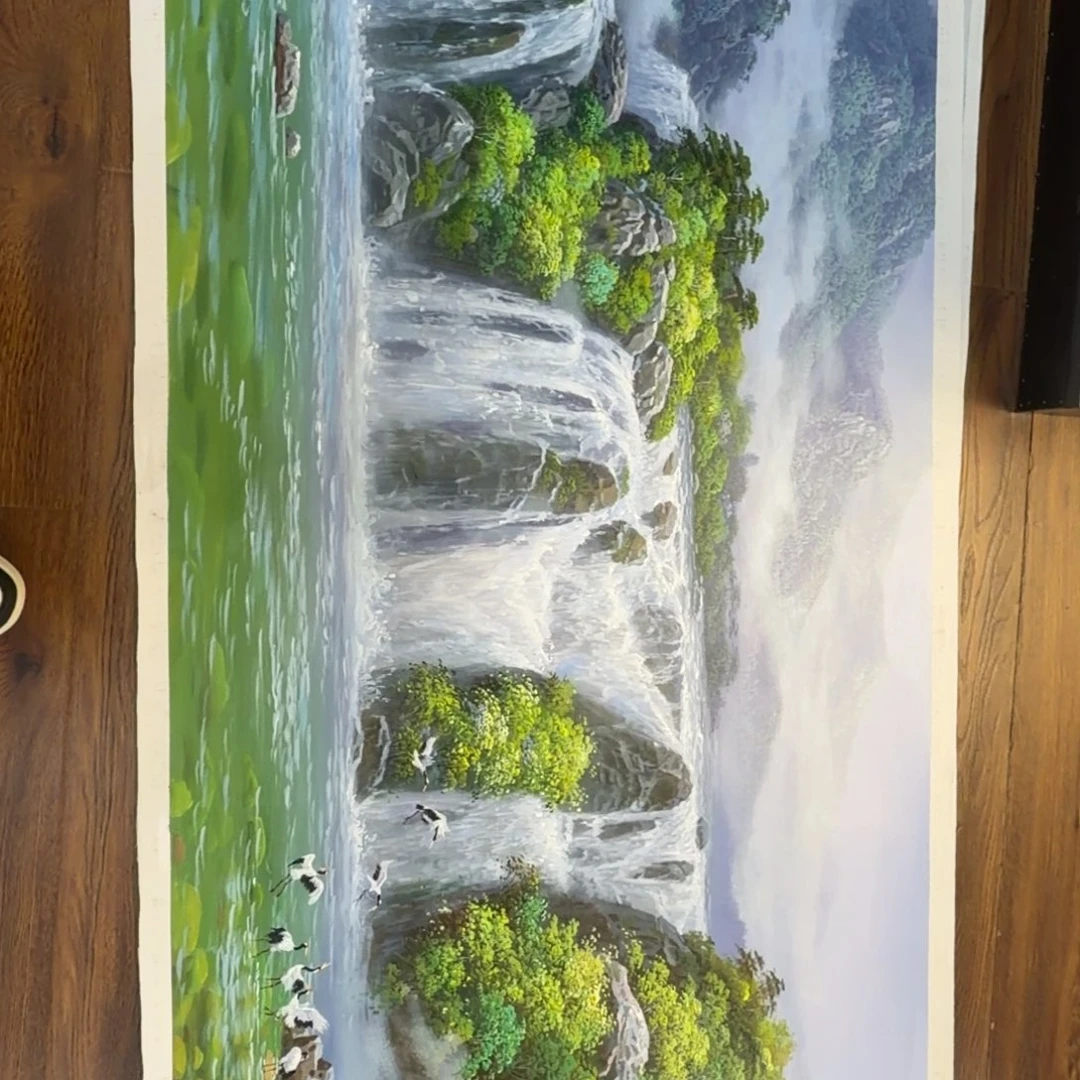 油画问问我为什么不给你