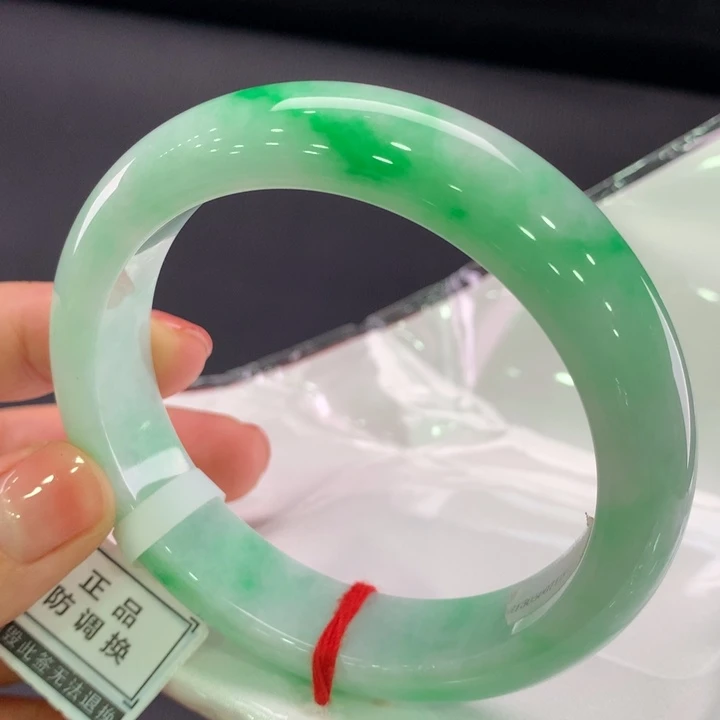 未镶嵌手镯翡翠正圈61，轮胎