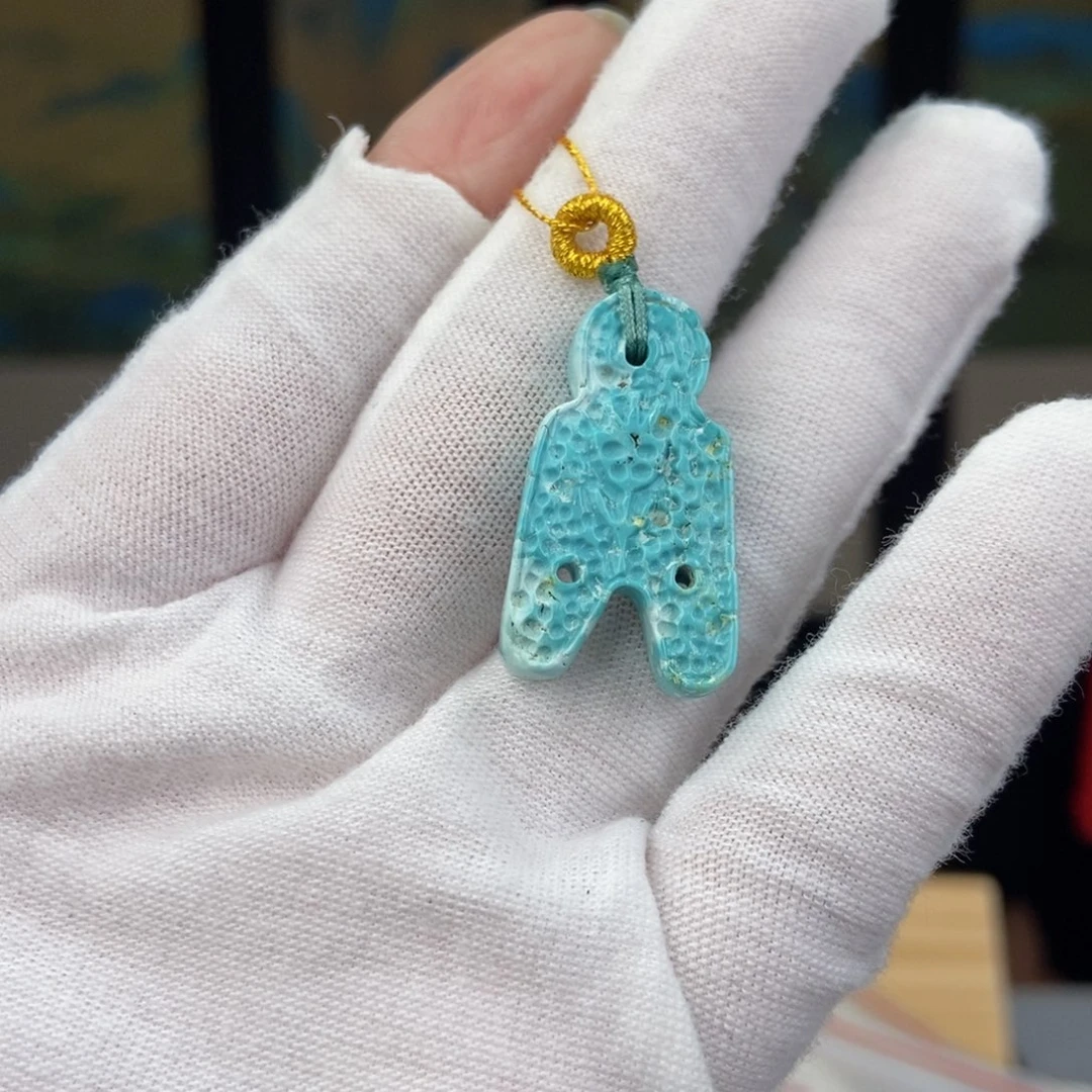 未镶嵌绿松石珠宝奇石