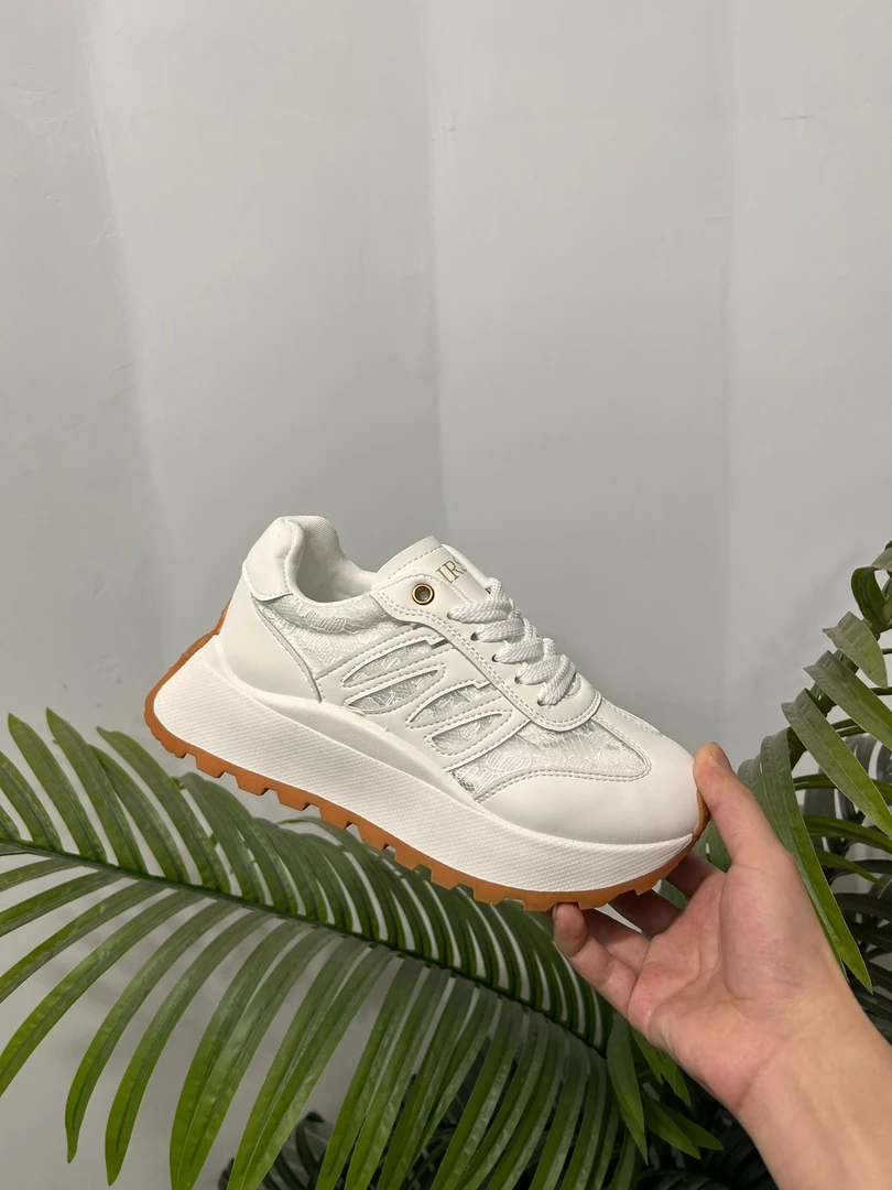 厚底阿甘运动老爹鞋时尚百搭夏季透气春季网面系带