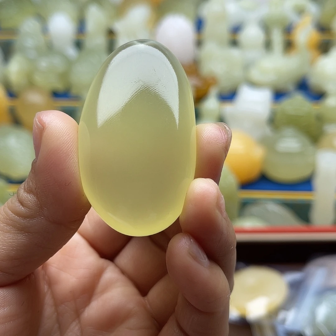 用***7玉天然桌面小摆件