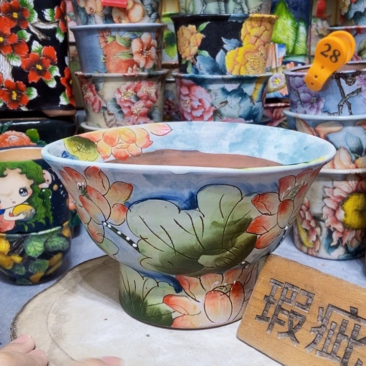 景德镇艺术手绘作品