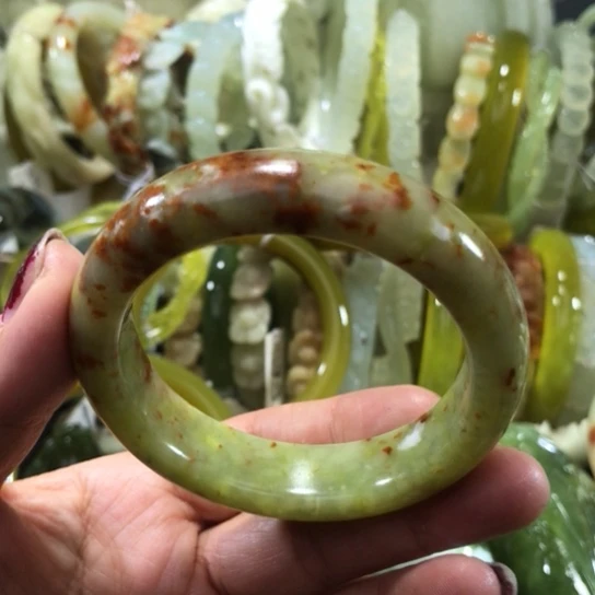 岫玉未镶嵌手镯53