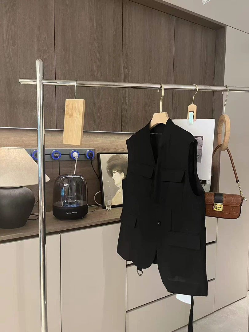 马甲老钱风经典款时髦百搭中长款