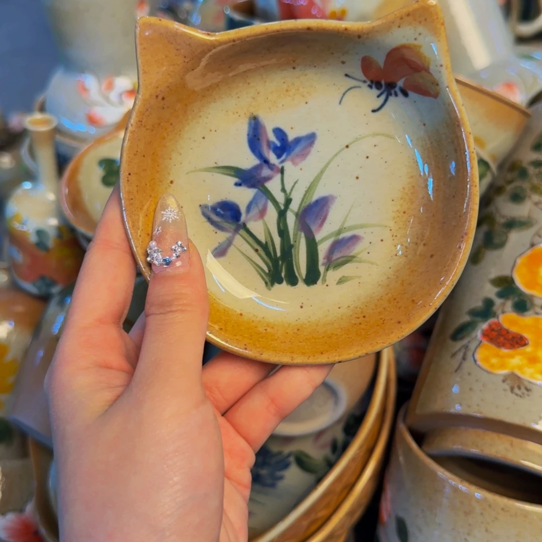 瓷片景德镇陶瓷手工手绘